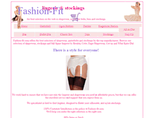 Tablet Screenshot of fashion-fit.com